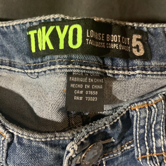 Tokyo low rise bootcut jeans size 5 - Picture 5 of 5